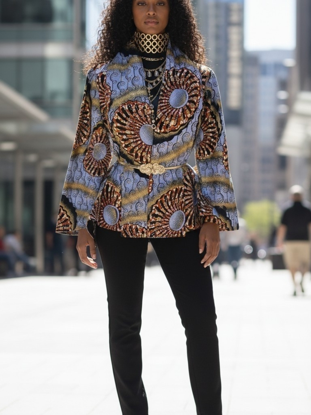 3pc Set 🇬🇳AFRICA🇬🇳Designed & Tailored Beautiful Bling Jacket🇬🇳